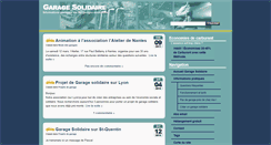 Desktop Screenshot of garage-solidaire.fr