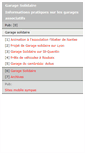 Mobile Screenshot of garage-solidaire.fr
